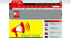 Desktop Screenshot of cayiralanhaber.com